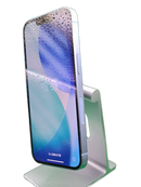 iPhone 14 azul seminuevo, libre de fábrica, 128GB, grado 1, salud de batería 85%, certificado, con E-sim.