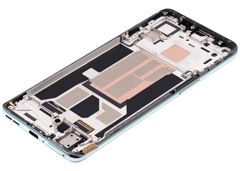 Compra la pantalla OLED con marco para OnePlus Nord 2 5G en Guatemala, disponible en color Blue Haze.