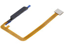 Sensor de huella gris para Samsung Galaxy A07 4G (A075) con cable flex, repuesto original.