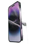 iPhone 14 Pro púrpura seminuevo, 128GB, libre de fábrica, como nuevo, pantalla OLED, tres cámaras.