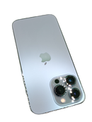 iPhone 13 Pro azul seminuevo, 128GB, libre de fábrica, grado 1, batería 100%, con SIM física.