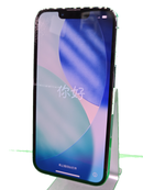 iPhone 13 Pro azul seminuevo, 128GB, libre, grado 1, batería 100%, con cámara triple y pantalla Super Retina XDR.