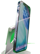 iPhone 12 Pro azul pacífico seminuevo de 128GB, con triple cámara, libre de fábrica.