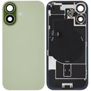 Reparación de tapa trasera con MagSafe, NFC y Flashlight flex para iPhone 17 en Guatemala.