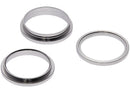 Anillo de bisel plateado para cámara trasera iPhone 13 Pro/Pro Max, protector y repuesto A2483.