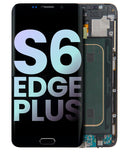 Reparación de pantalla Samsung Galaxy S6 Edge Plus con marco en Guatemala.