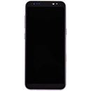 Pantalla incell Orchid Gray para Samsung Galaxy S8 (SM-G950F/U) con marco, sin sensor de huella, ideal para reparación de pantalla rota.