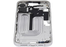 Chasis medio blanco para iPhone 16 Plus con botones de encendido y volumen, repuesto Aftermarket Plus.