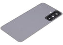 Tapa trasera de vidrio rosa melocotón para Samsung Galaxy A26 5G (A266) con lente de cámara, sin logo.