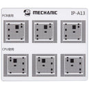 Stencil de aceite verde para reparación de CPU (A8 - A18 Pro) para iPhone 6-16 Series (COM80) (Mecánico)