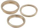 Anillo de bisel dorado para cámara trasera de iPhone 13 Pro/Pro Max (A2483, A2643), pack de 10, protege la lente.