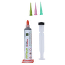 Pasta de soldadura Amtech Sn63/Pb37 no-clean NC-559-V2 en jeringa de 35g para reparación electrónica.