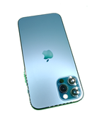 iPhone 12 Pro azul seminuevo, 128GB, libre de fábrica, grado 1, batería 100%, certificado.
