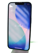 iPhone 14 seminuevo azul, libre de fábrica, 128GB, con batería al 84%, certificado y listo para eSIM.