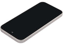 Pantalla OLED refurbished Google Pixel 9a Porcelain con marco y sensor de huella para reparación.