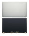 Pantalla completa LCD para MacBook Pro 15" Touch Bar (A1990 / Finales de 2018 / Principios de 2019) (Original usado: Grado A) (Plata)