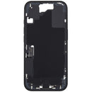 Carcasa media con puerto de carga flex y partes pequenas iPhone 16 (US Version) (Negro)