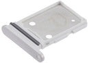 Tapa SIM dual blanca para Samsung Galaxy A37 (A376), repuesto original.