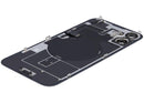 Reparación de tapa trasera con placa de acero y carga inalámbrica para iPhone 16 Plus en Guatemala.
