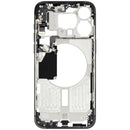 Tapa trasera original iPhone 15 Pro Max, titanio negro, grado C, repuesto A2849, A3105.