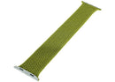 Correa Apple Braided Solo Loop Chartreuse talla 10, trenzada, sin broches, compatible con Apple Watch 44mm-49mm.