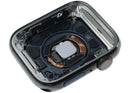 Carcasa trasera usada de Apple Watch Series 4 44mm, acero inoxidable Space Black, repuesto A1976.