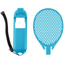Pack de 2 raquetas de tenis azules para Nintendo Switch Joy-Con, ideal para juegos deportivos como Mario Tennis Aces.