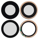 Lente de cámara trasera con adhesivo para iPhone 11 (A2111, A2221, A2223), 2 piezas de zafiro real premium.
