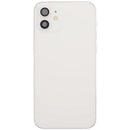 Tapa trasera con puerto de carga flex iPhone 12 Blanco