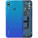 Tapa trasera azul brillante para Huawei P Smart 2019, carcasa de repuesto POT-LX1, POT-LX3.