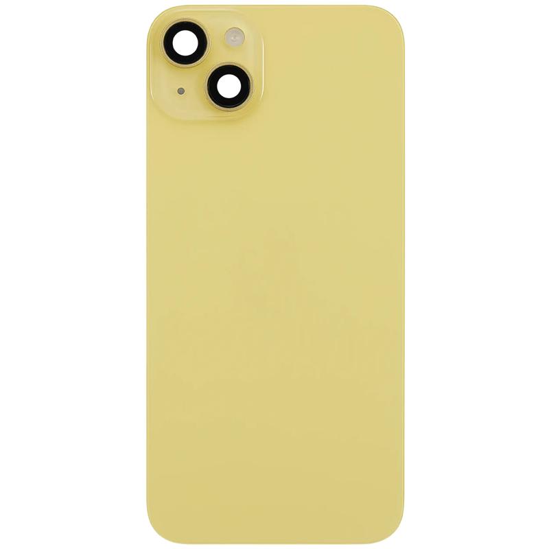 Tapa trasera con placa de acero y carga inalámbrica NFC para iPhone 14 Plus, disponible en Guatemala.