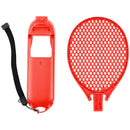 Dos raquetas de tenis rojas para Nintendo Switch Joy-Con, accesorio ideal para Mario Tennis Aces.