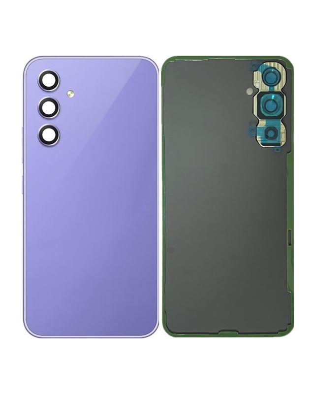 Tapa trasera con lente de camara para Samsung Galaxy A54 5G original (Violeta)