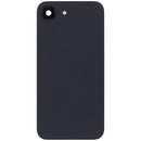Tapa trasera de vidrio negro para iPhone 16e con MagSafe, NFC y flex de linterna, repuesto A4XXX.