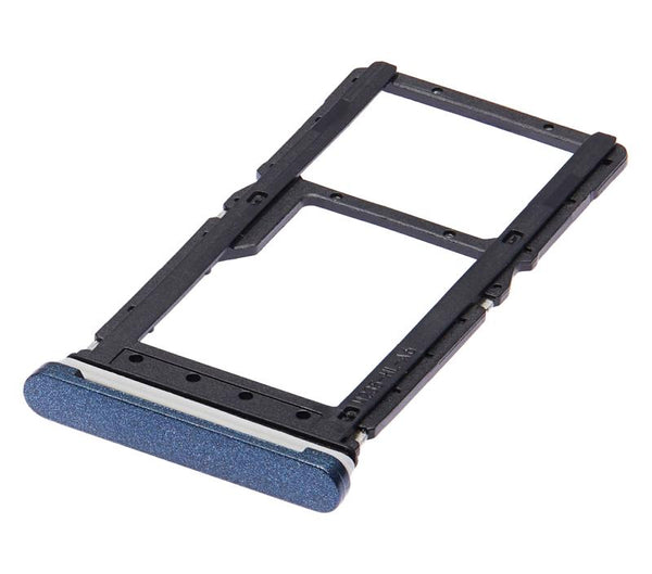 Encuentra la bandeja para tarjeta SIM del Motorola Moto E XT2052 en Guatemala, compra la original OEM en color azul medianoche.