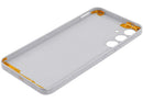 Tapa trasera gris para Samsung Galaxy A16 5G/4G con lente de cámara, repuesto original.