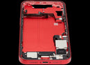 Carcasa intermedia con puerto de carga flex y piezas pequenas iPhone 14 (US Version) (Red)