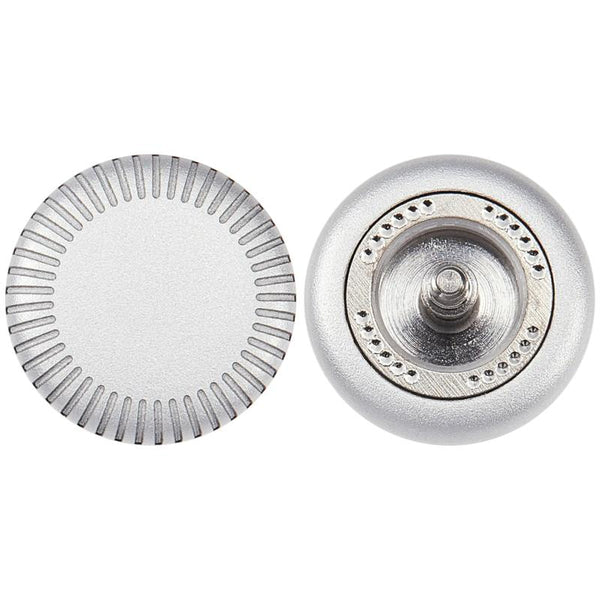 Encuentra la tuerca corona para Apple Watch Series 1 / 2 / 3 en Guatemala, ideal para reparaciones de relojes, disponible en plateado.
