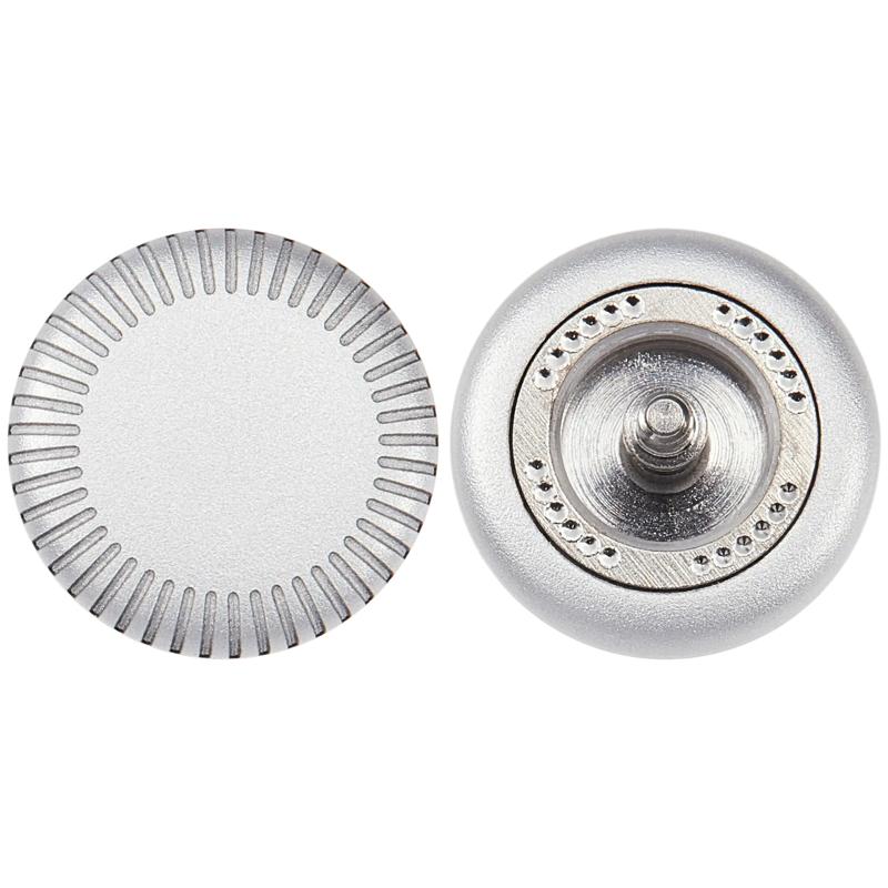 Encuentra la tuerca corona para Apple Watch Series 1 / 2 / 3 en Guatemala, ideal para reparaciones de relojes, disponible en plateado.