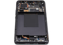 Pantalla OLED refurbished gris con marco para Xiaomi 12 Pro/12S Pro, repuesto de display para reparación.