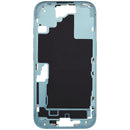 Encuentra chasis medio con botones de encendido y volumen para iPhone 16 en Guatemala, ideal para reparaciones de teléfonos celulares.