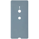 Tapa trasera original Sony Xperia XZ3 Silver White, repuesto de cristal brillante H8416, SO-01L.