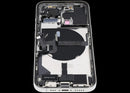 Tapa trasera con puerto de carga flex y piezas pequenas iPhone 13 Pro (US Version) (Silver)
