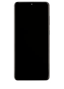 Pantalla OLED Samsung Galaxy S20 Plus 5G Cosmic Black usada con marco, lista para reparación de display.