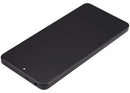 Pantalla LCD negra refurbished para Xiaomi Poco X6 5G con marco, lista para instalación y reparación.