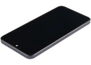 Pantalla OLED refurbished Samsung Galaxy A37 5G Charkoal con marco, lista para repuesto y reparación de display.