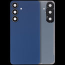Tapa trasera azul marino para Samsung Galaxy S25 FE con lente de cámara, repuesto de vidrio trasero.