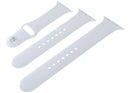 Correa deportiva blanca original Apple Watch 44mm, compatible con Series 1-SE, repuesto MP7F3.
