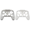 Funda protectora transparente para Control Pro Nintendo Switch 2, mostrando su diseño ergonómico y material resistente.
