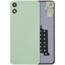 Tapa trasera verde para Samsung Galaxy A05 4G con lente de cámara, repuesto original.